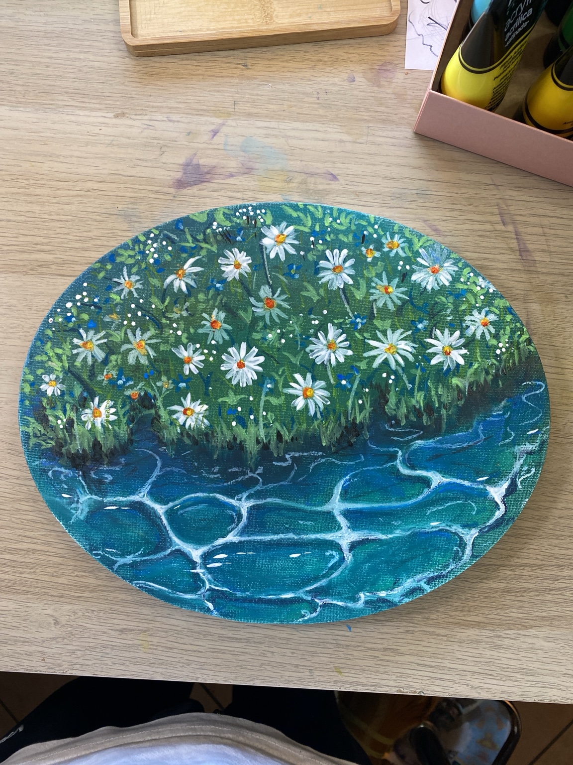 Margherite sul fiume