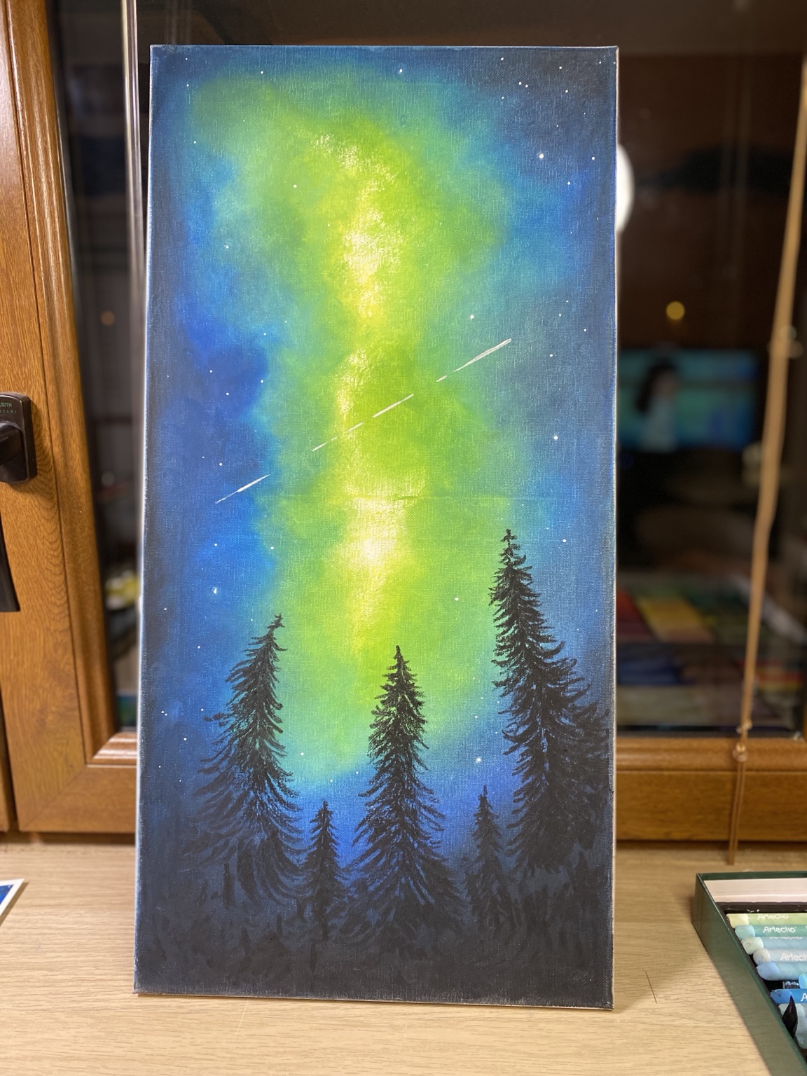 Aurora verde